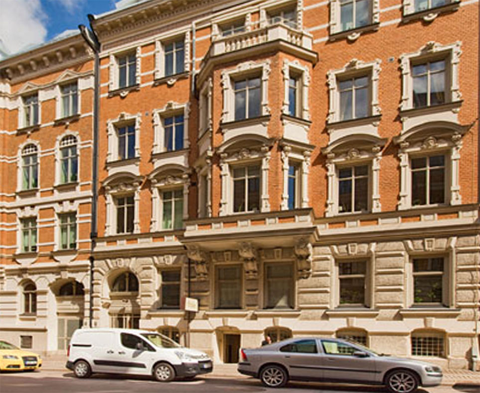 Fasad, Erik Dahlbergsgatan 6